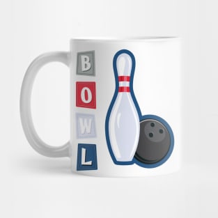 Retro Bowling Mug